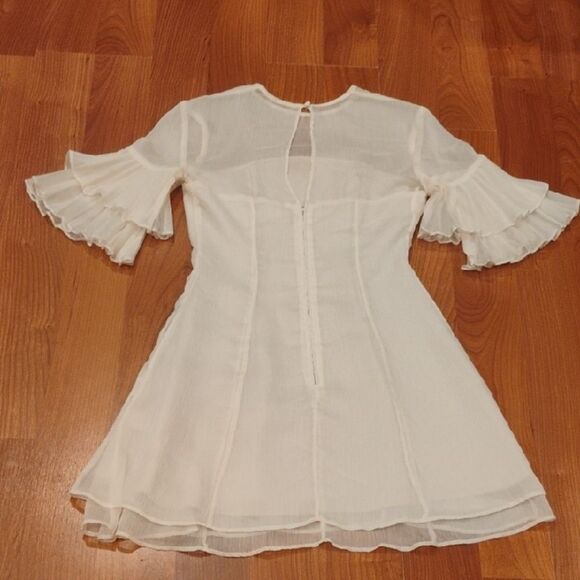 KEEPSAKE the Label Cream Sheer Blouse - Picture 4 of 5